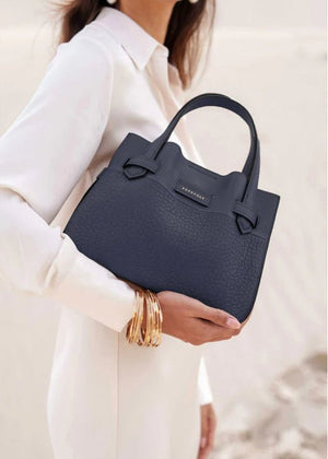 Blossom Bag in Navy from POURCHET at Edito boutique