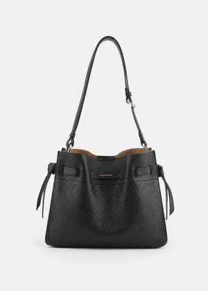 Blossom Besace shoulder Bag in Black from POURCHET at Edito Boutique