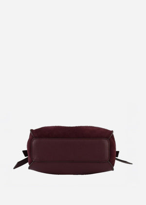 Blossom Nano Bag in Burgundy from POURCHET at Edito boutique