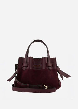 Blossom Nano Bag in Burgundy from POURCHET at Edito boutique