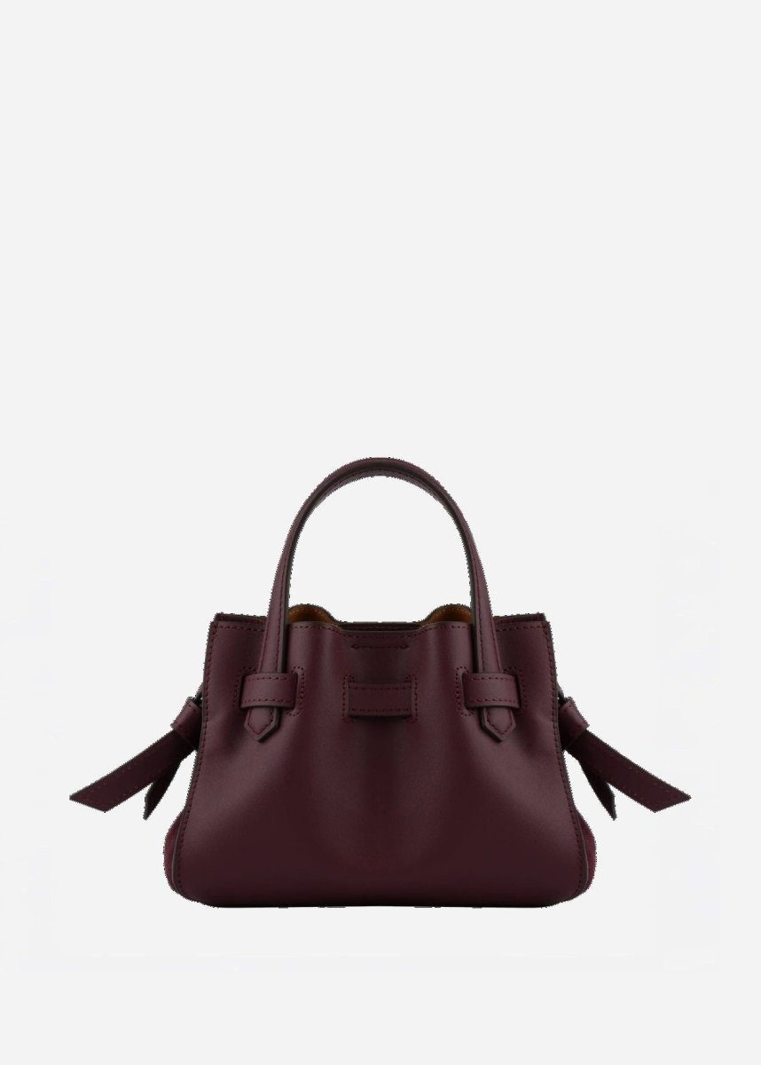 Blossom Nano Bag in Burgundy from POURCHET at Edito boutique