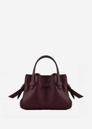 Blossom Nano Bag in Burgundy from POURCHET at Edito boutique