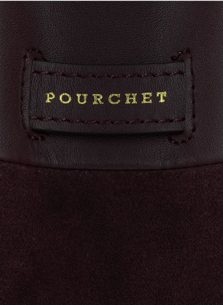 Blossom Nano Bag in Burgundy from POURCHET at Edito boutique