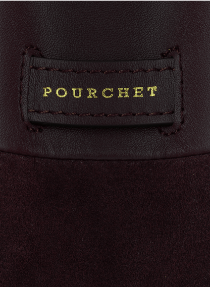 Blossom Nano Bag in Burgundy from POURCHET at Edito boutique