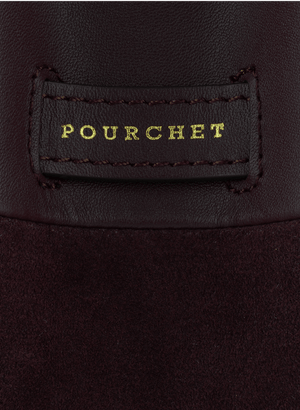 Blossom Nano Bag in Burgundy from POURCHET at Edito boutique
