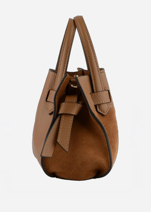 Blossom Nano Bag in Camel from POURCHET at Edito boutique