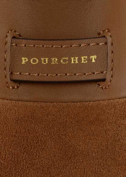 Blossom Nano Bag in Camel from POURCHET at Edito boutique