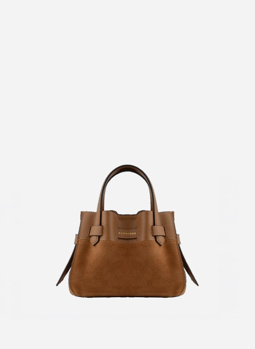 Blossom Nano Bag in Camel from POURCHET at Edito boutique