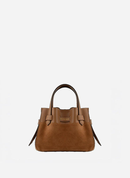 Blossom Nano Bag in Camel from POURCHET at Edito boutique