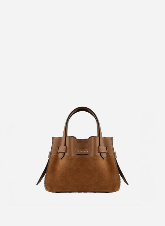 Blossom Nano Bag in Camel from POURCHET at Edito boutique