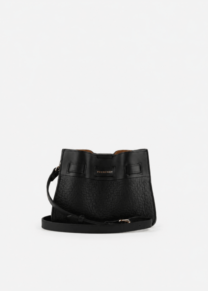 Blossom Small Shoulder Bag in Black from POURCHET at Edito Boutique