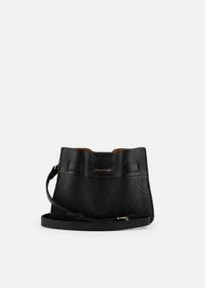 Blossom Small Shoulder Bag in Black from POURCHET at Edito Boutique