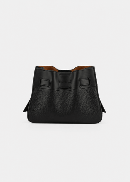 Blossom Small Shoulder Bag in Black from POURCHET at Edito Boutique