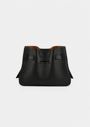 Blossom Small Shoulder Bag in Black from POURCHET at Edito Boutique
