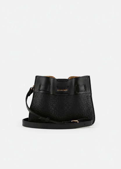 Blossom Small Shoulder Bag in Black from POURCHET at Edito Boutique