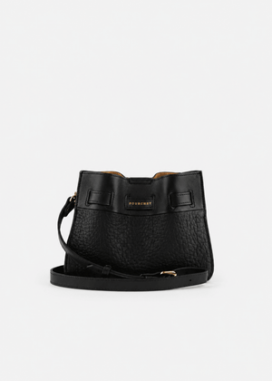 Blossom Small Shoulder Bag in Black from POURCHET at Edito Boutique