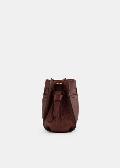 Blossom Small Shoulder Bag in Burgundy from POURCHET at Edito Boutique