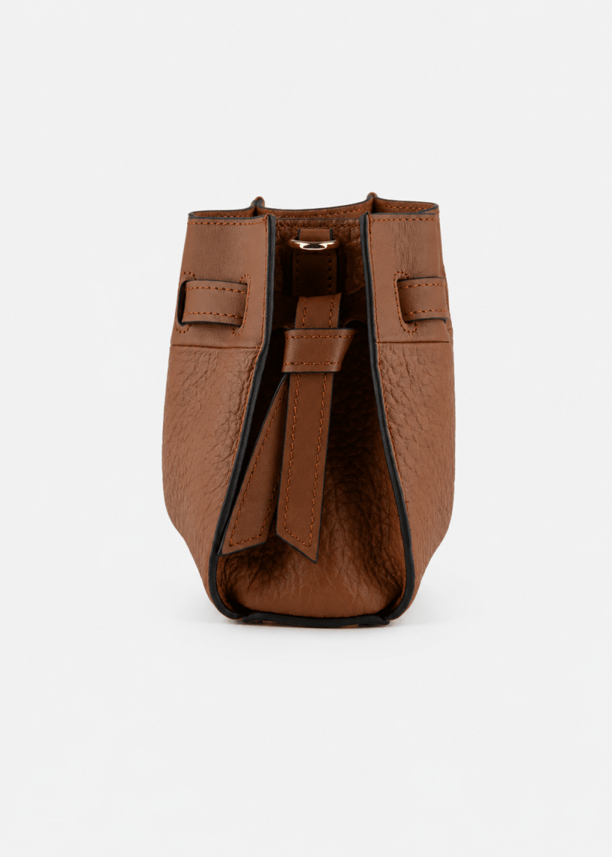 Blossom Small Shoulder Bag in Camel from POURCHET at Edito Boutique