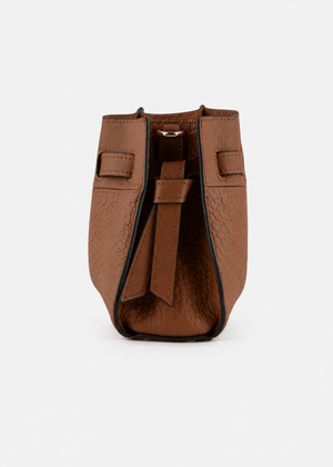 Blossom Small Shoulder Bag in Camel from POURCHET at Edito Boutique