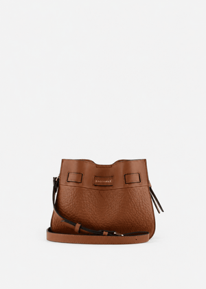 Blossom Small Shoulder Bag in Camel from POURCHET at Edito Boutique