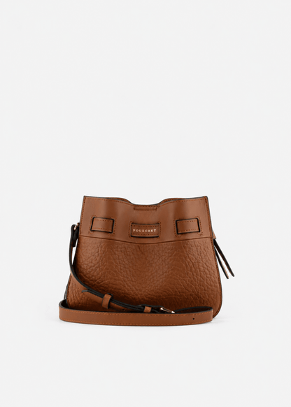 Blossom Small Shoulder Bag in Camel from POURCHET at Edito Boutique