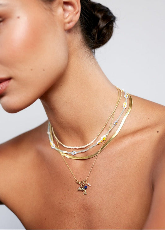 Bluebell Bloom Necklace from ANNI LU at Edito Boutique