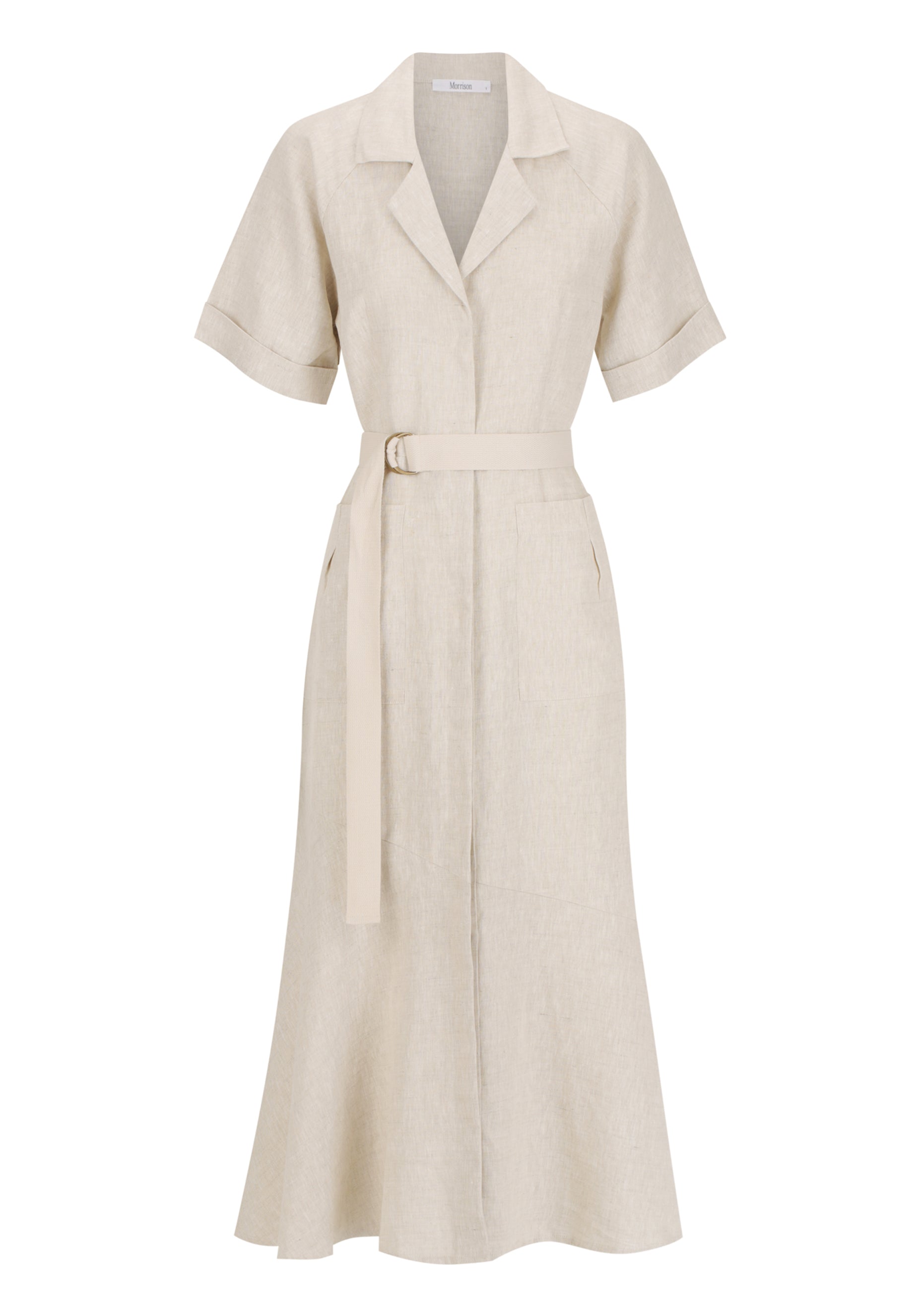 Bodhi Linen Shirt Dress in Natural from Morrison