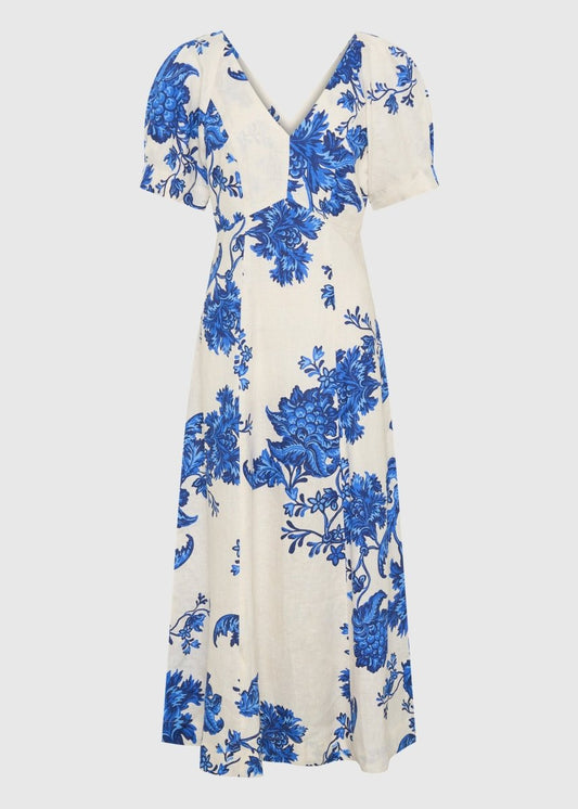 Bonita Linen Dress in Print from MORRISON at Edito boutique