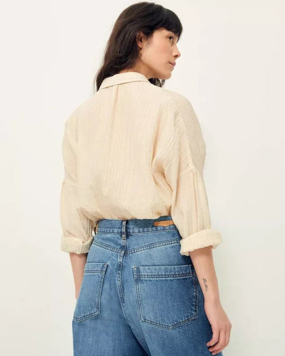 Botan Shirt from SESSUN at Edito boutique