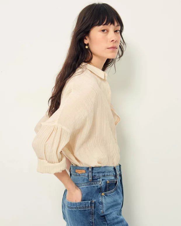 Botan Shirt from SESSUN at Edito boutique