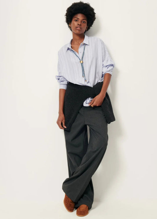 Botan Shirt in Celeste from SESSUN at Edito boutique