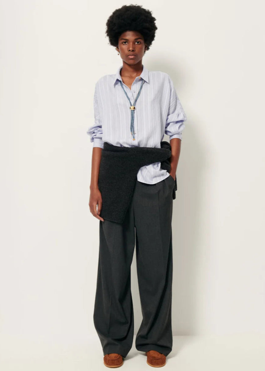 Botan Shirt in Celeste from SESSUN at Edito boutique