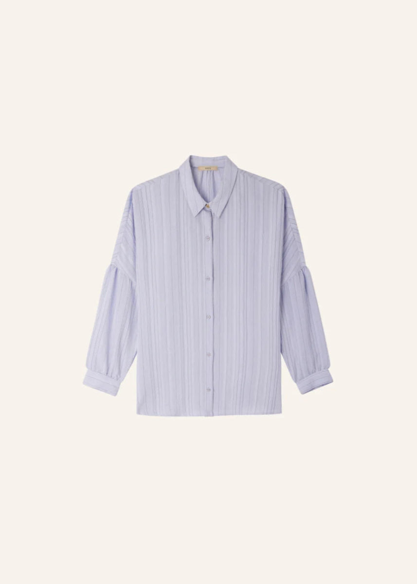 Botan Shirt in Celeste from SESSUN at Edito boutique