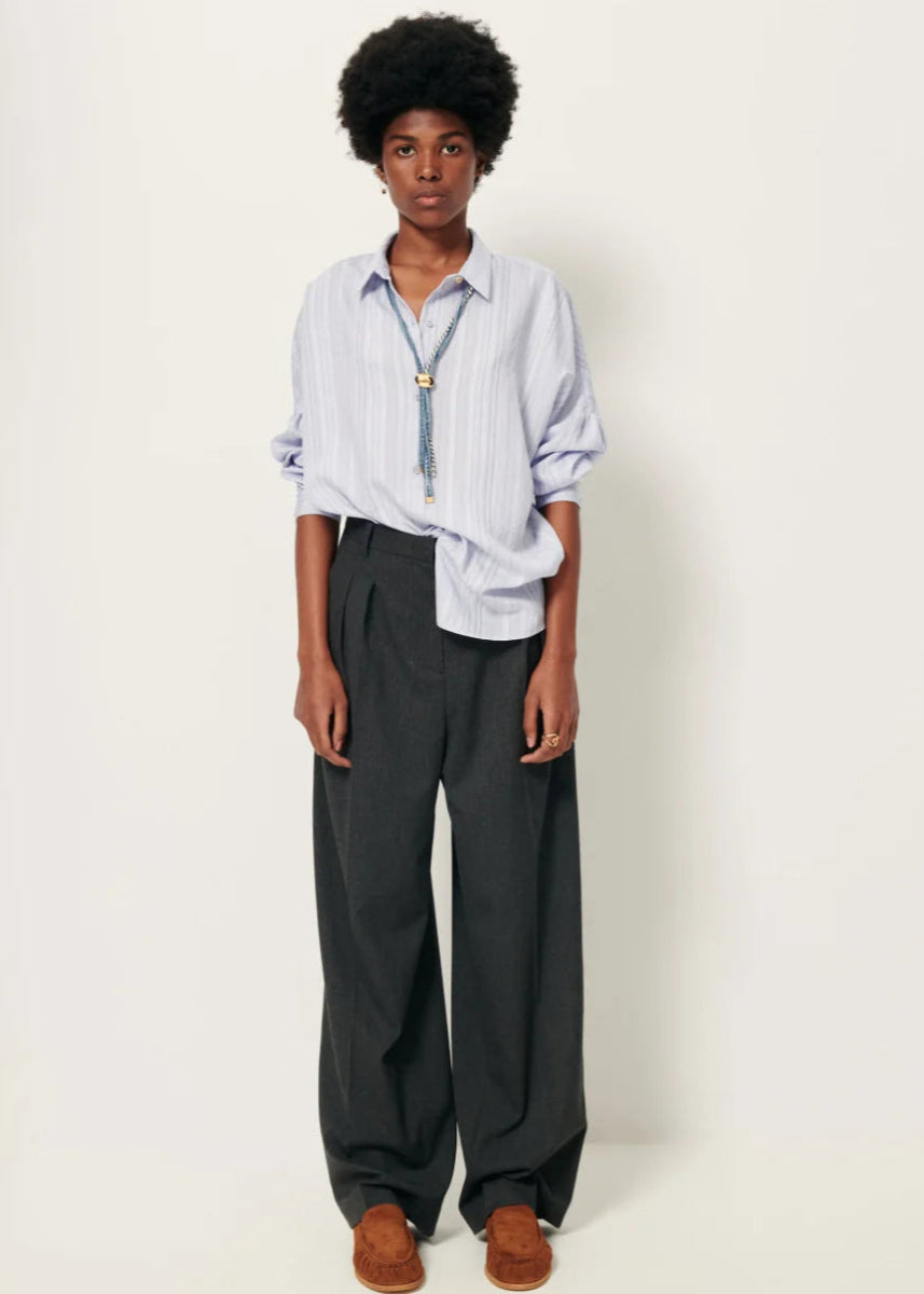 Botan Shirt in Celeste from SESSUN at Edito boutique