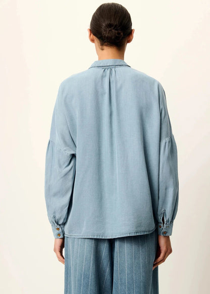 Botania Shirt in Provencial Blue from SESSUN at Edito Boutique