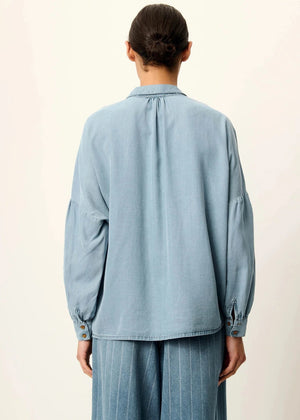 Botania Shirt in Provencial Blue from SESSUN at Edito Boutique