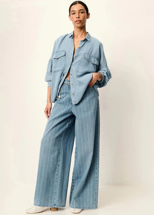 Botania Shirt in Provencial Blue from SESSUN at Edito Boutique