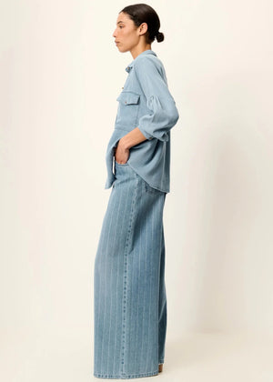 Botania Shirt in Provencial Blue from SESSUN at Edito Boutique