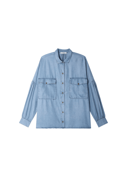 Botania Shirt in Provencial Blue from SESSUN at Edito Boutique