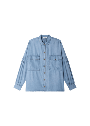 Botania Shirt in Provencial Blue from SESSUN at Edito Boutique