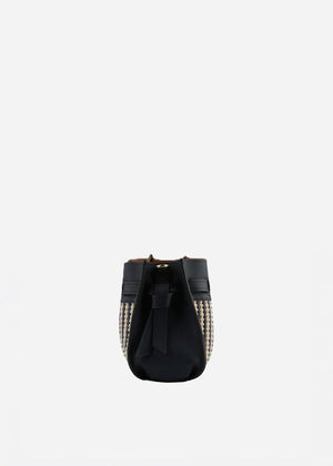 Braided Blossom Bag in Navy from POURCHET at Edito boutique