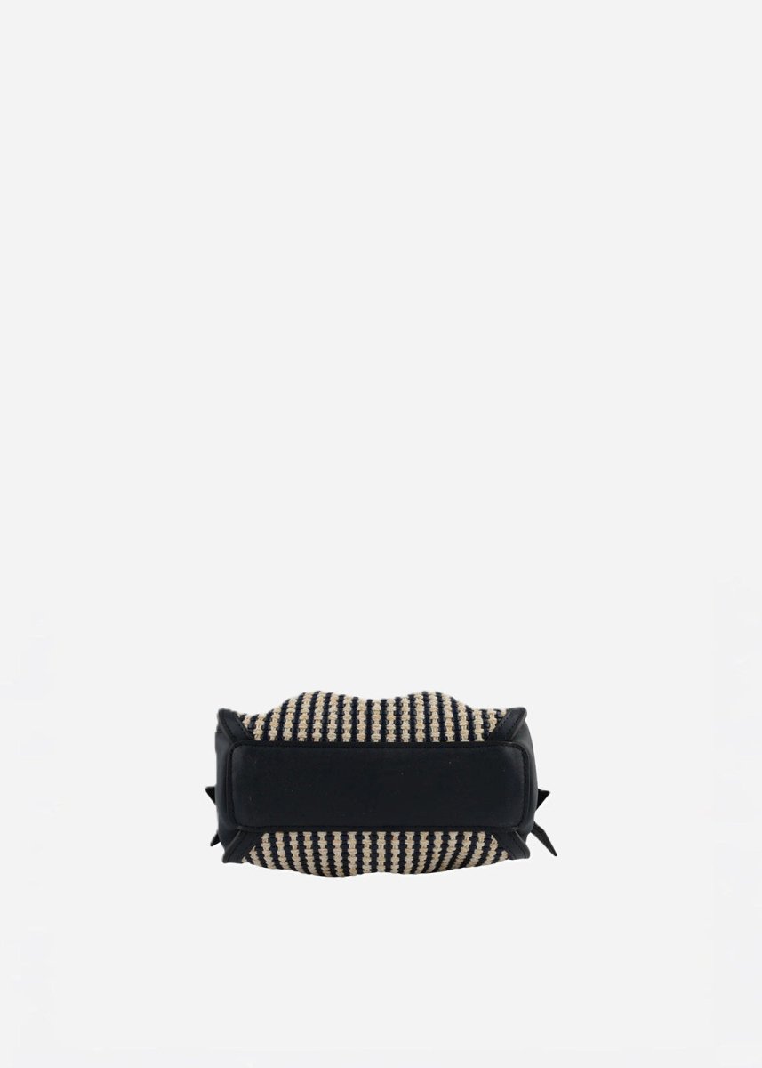 Braided Blossom Bag in Navy from POURCHET at Edito boutique