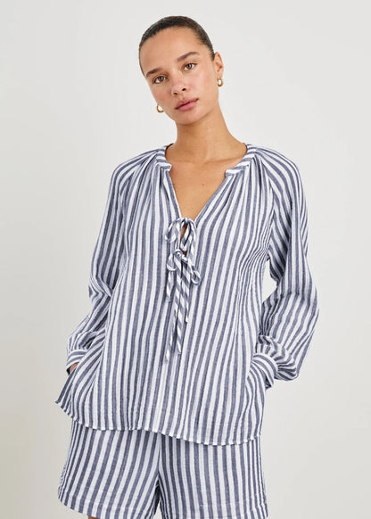 Brielle Top in Admiral Stripe from RAILS at Edito boutique