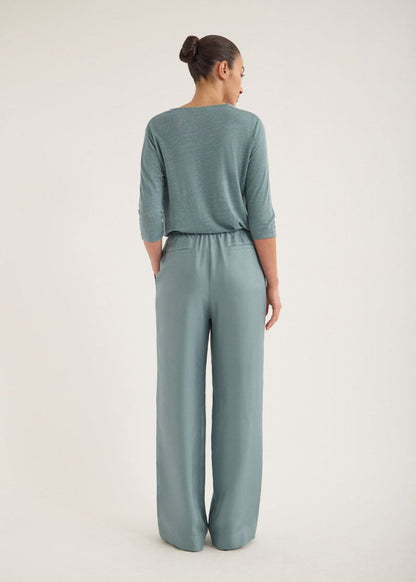 Brig Silk Pants in Leiff from JAC + JACK at Edito Boutique