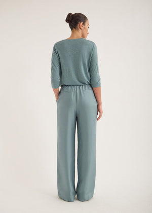 Brig Silk Pants in Leiff from JAC + JACK at Edito Boutique