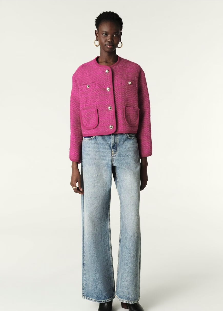 Ba&sh Brittany Jacket Pink