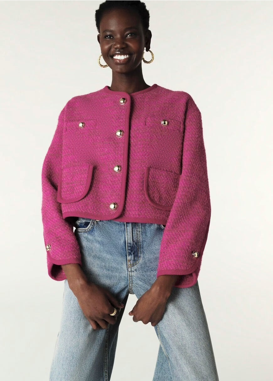 Ba&sh Brittany Jacket Pink