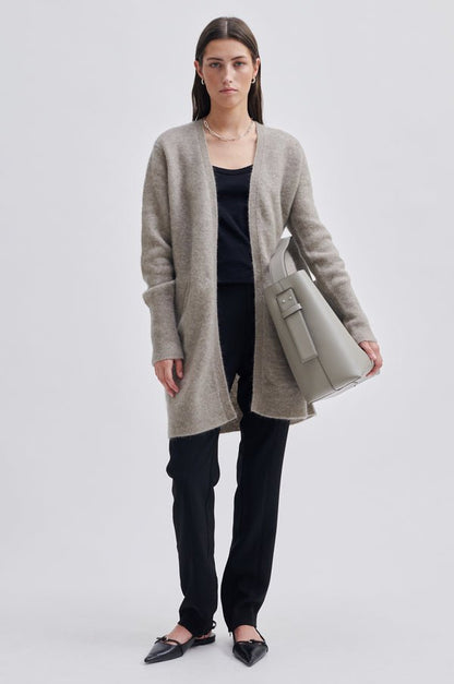Brook Knit Cape from SECOND FEMALE at Edito boutique
