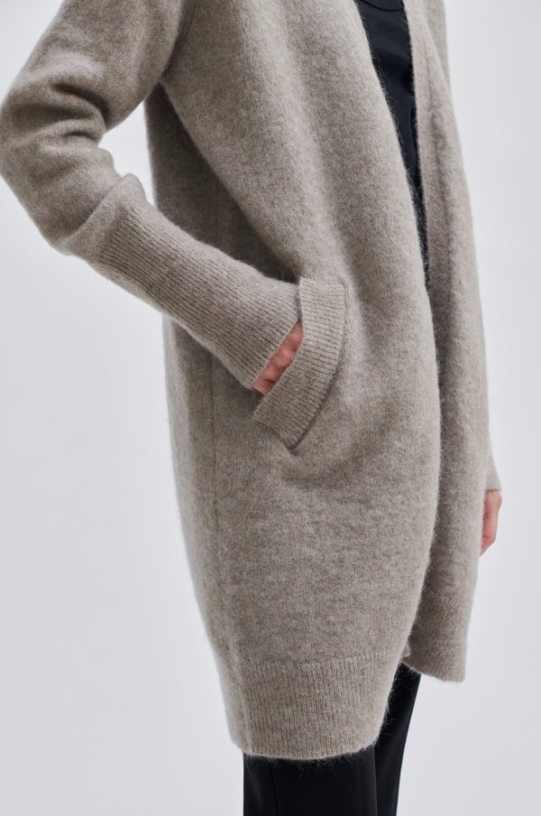 Brook Knit Cape from SECOND FEMALE at Edito boutique
