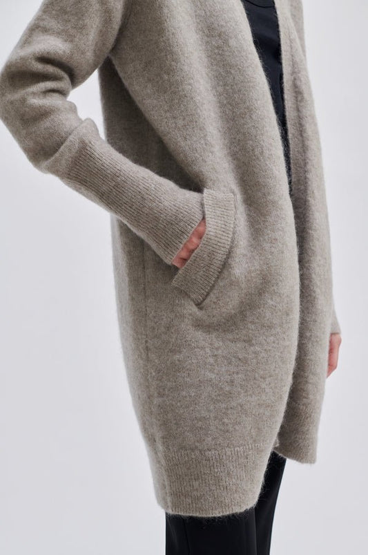 Brook Knit Cape from SECOND FEMALE at Edito boutique
